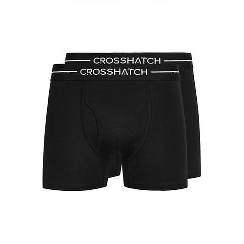 Crosshatch Mens Ambek Boxer Shorts (Pack of 2)