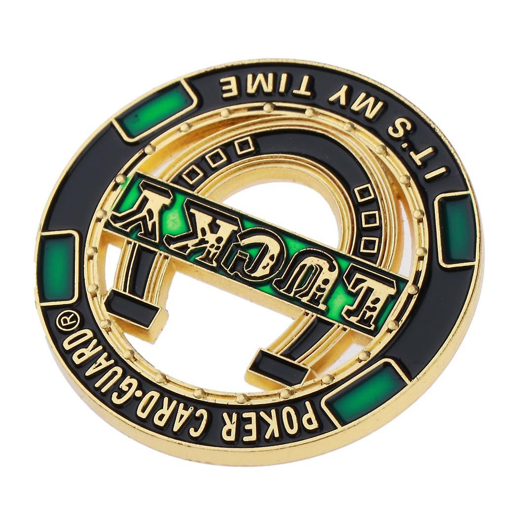 ハンドプロテクターメタルコインポーカーチップコインカードガードプロテクターカジノACCS B