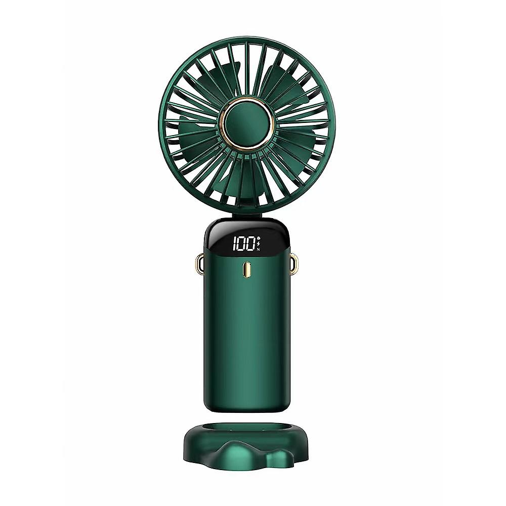 Mini Handheld Fan,portable Foldable Usb Fans With Smart Led Digital  Display,quiet Small Desk Fan With 5 Speed, For Office Outdoor Sport Home  Traveling | Fruugo NL