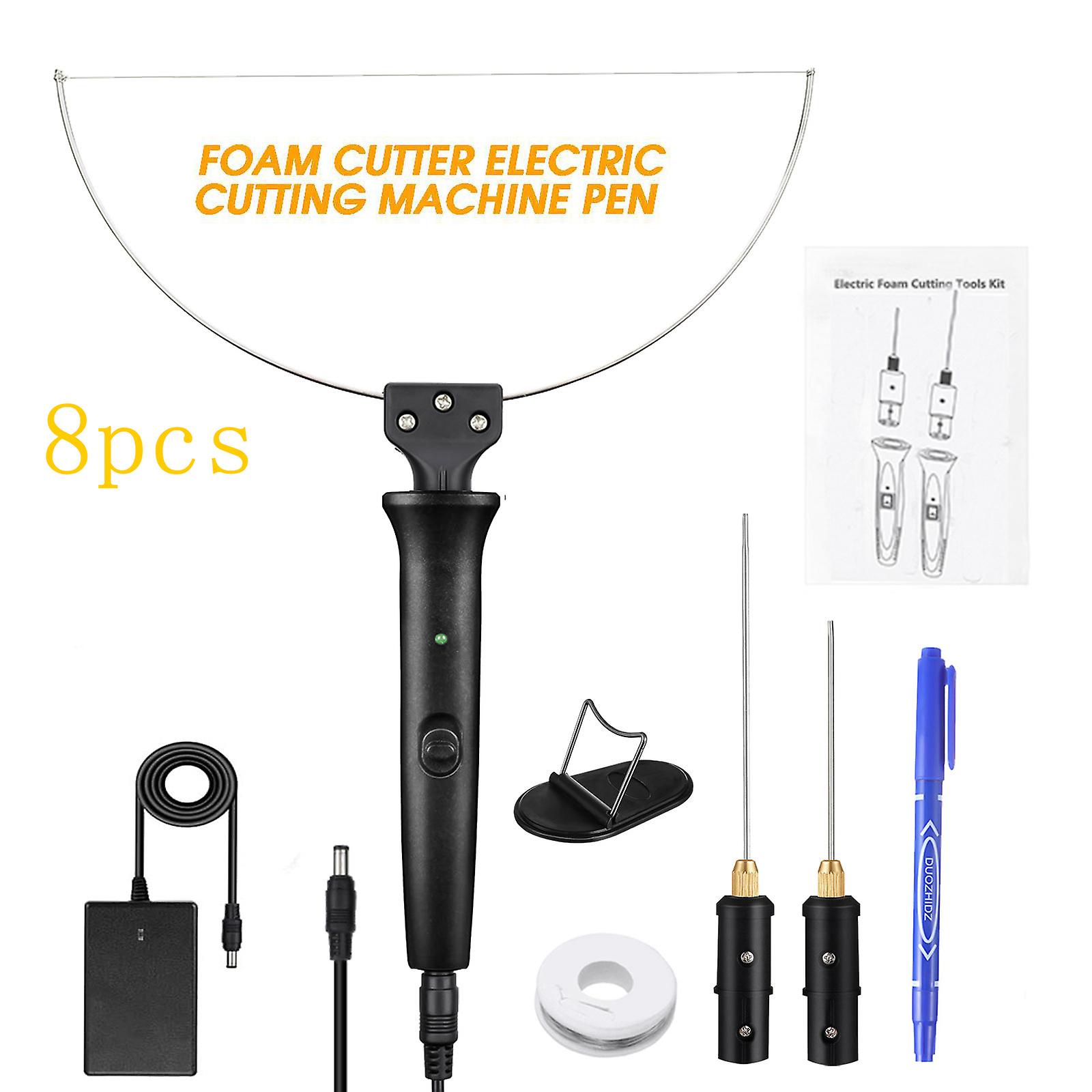 3-in-1 Electric Foam Cutter, 100-240V/18W Pen Electric Styrofoam Arc Cutting Machine for Sharp Edge