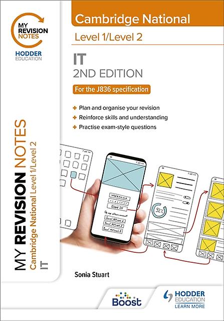 My Revision Notes Level 1level 2 Cambridge National In It Second Edition by Sonia Stuart Paperback Book