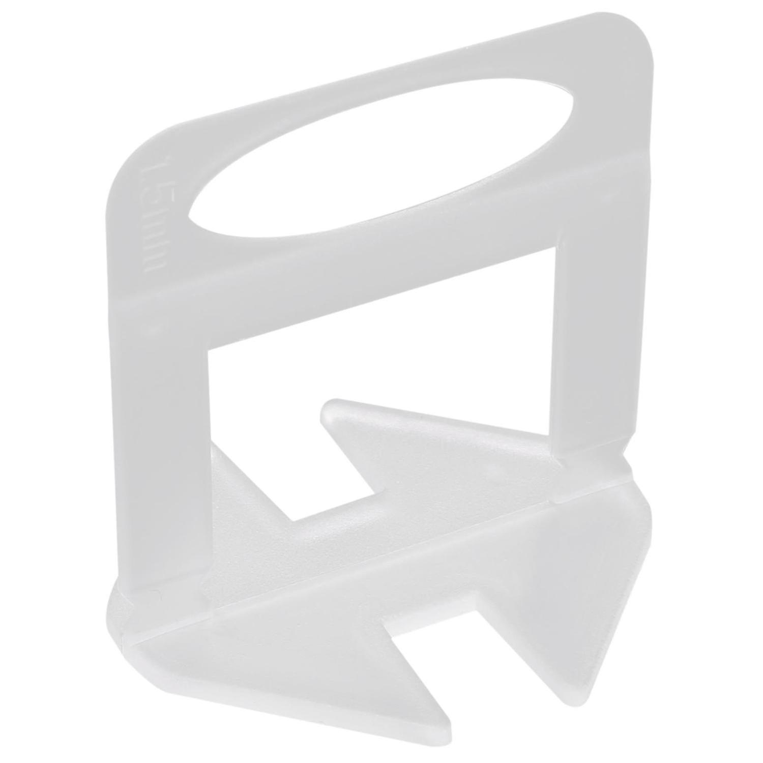 400pcs Tile Leveling System Clips 1.5mm Diy Tiles Leveler Spacers Tile Leveling System for Professi