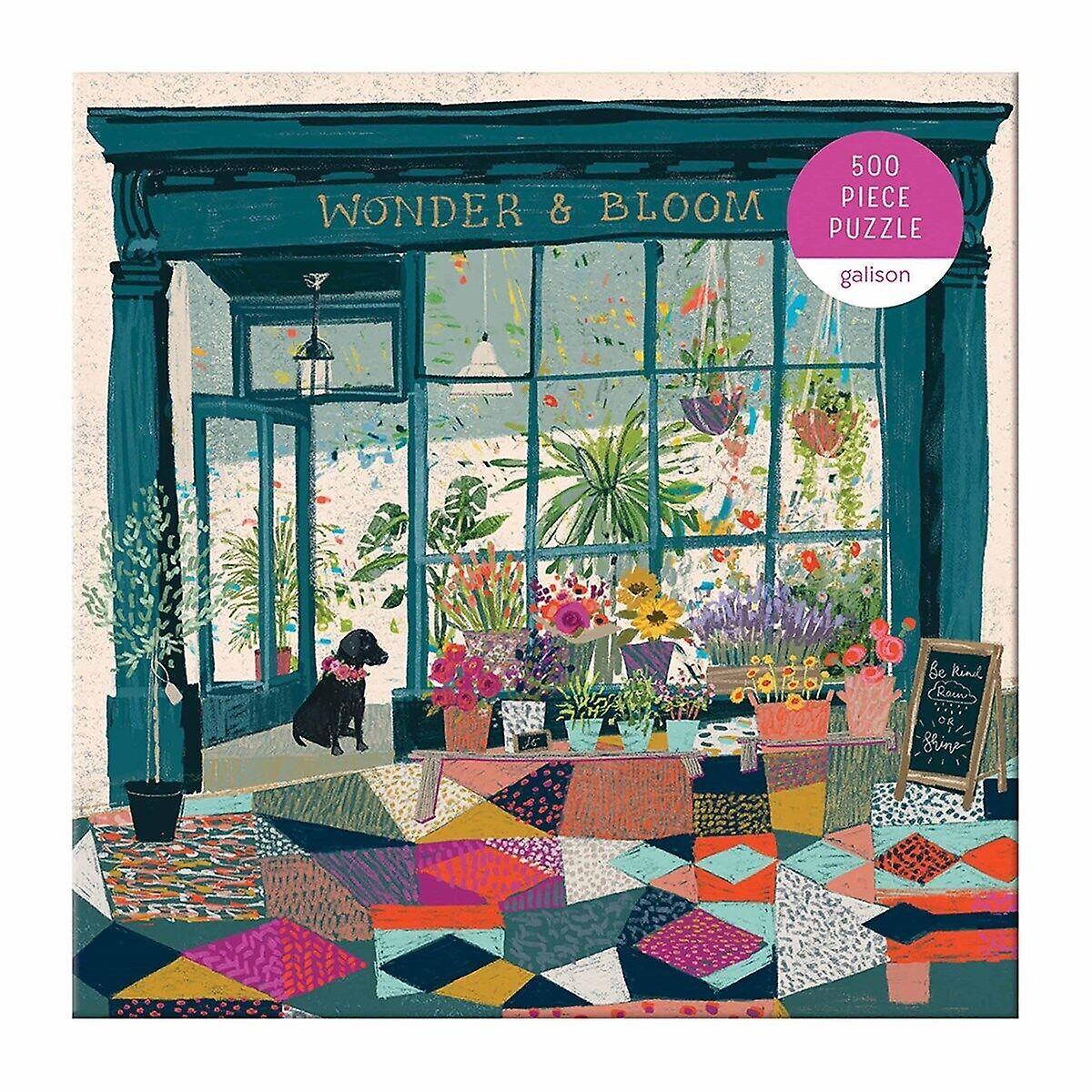 Galison Wonder & Bloom Jigsaw Puzzle (500 Pieces)