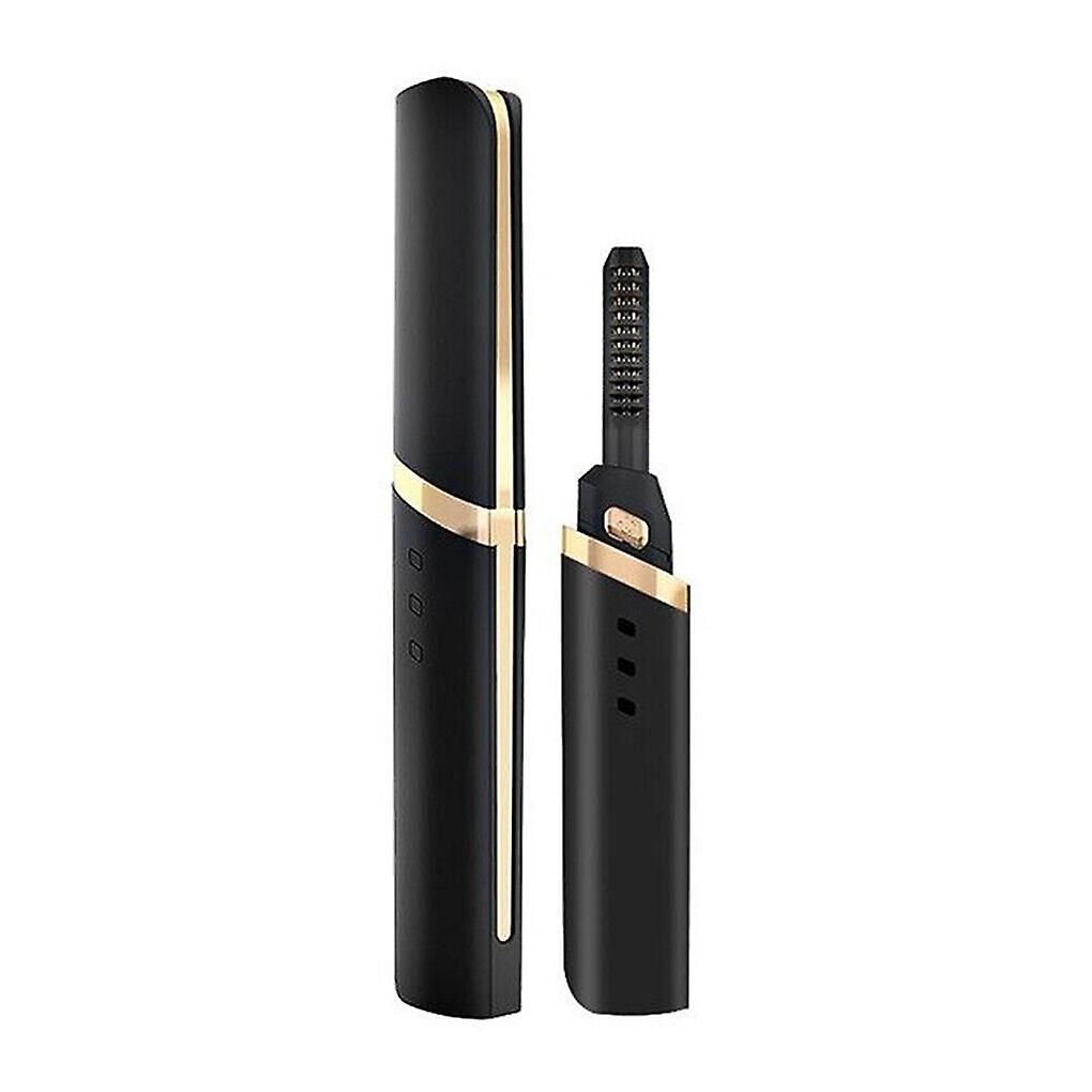Electric Heated Long Curve Lasting Heat Eyelash Curler Eye Lashes Makeup Tool