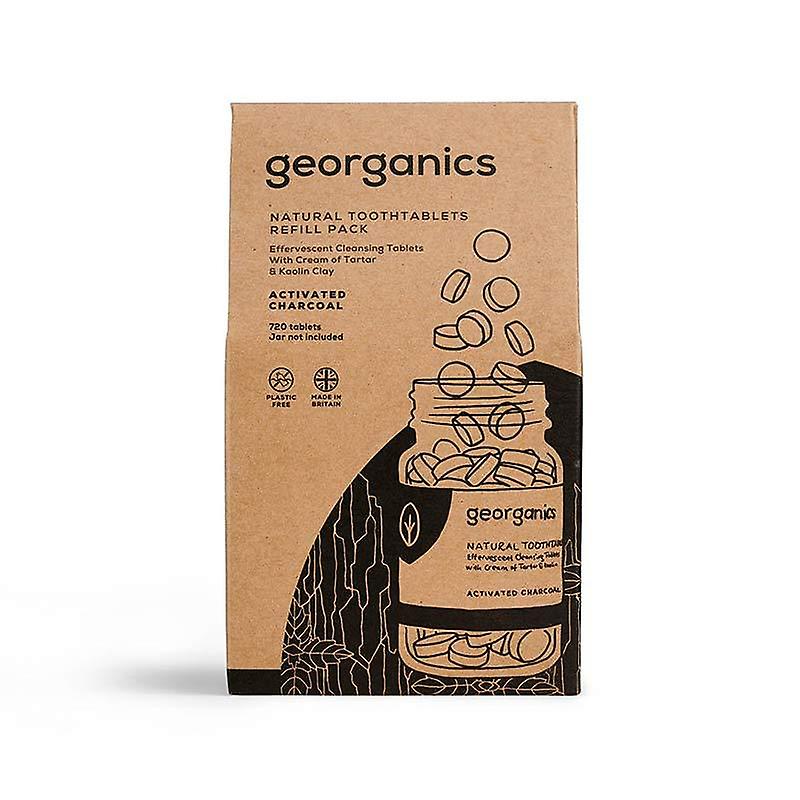 Georganics Mouthwash Tablets - Activated Charcoal