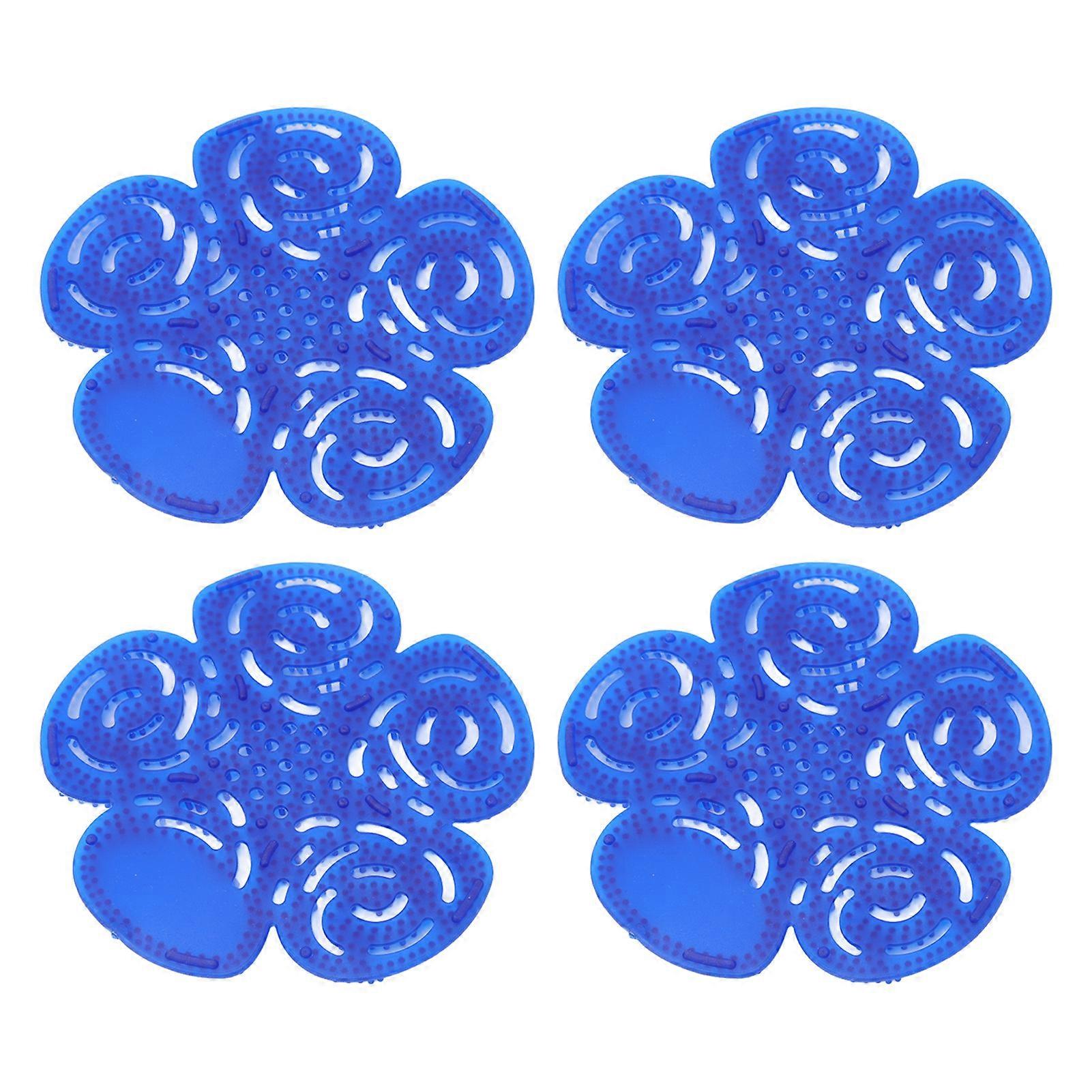 4Pcs Urinal Cakes Deodorizer Deodorizer Reduces Odors Splash Proof Urinal Cakes Urinal Pads for Office Restaurant School
