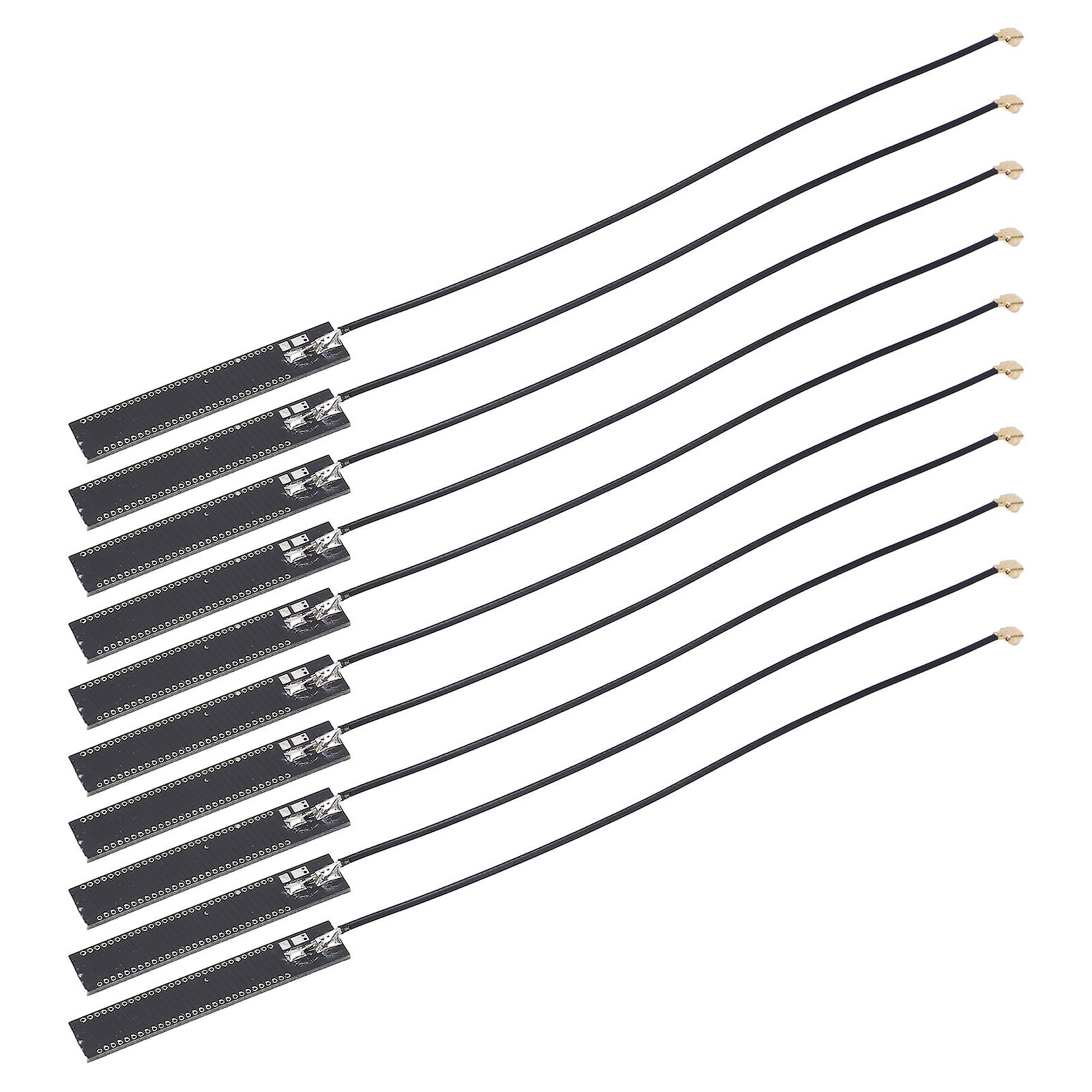 10 pcs Antenne PCB 433mhz 3DBI large couverture RG1.13 Polarisation linéaire Antennes d’interface IPEX