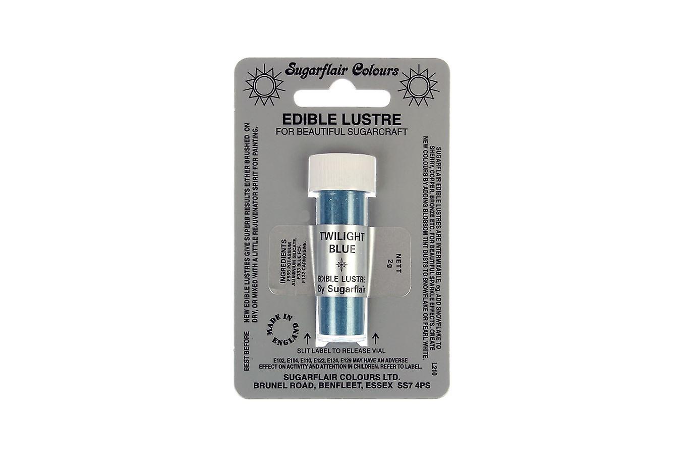 Sugarflair Edible Lustre 2g - Twilight Blue