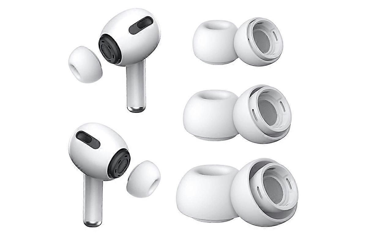 3 Pairs Silicone Replacement Ear Tips for Airpods Pro and Airpods Pro 2nd Generation