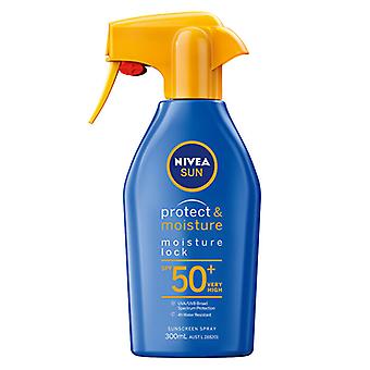 Nivea sun spray protect and moisture spf50+ 300ml/10.1oz