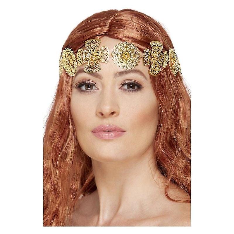 Medieval Headband Gold 72118
