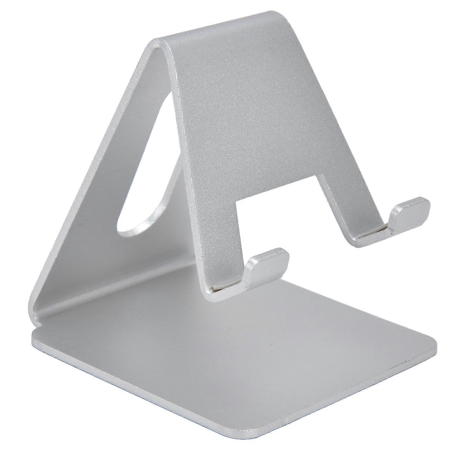 Universal Aluminum Alloy Phone & Tablet Stand Adjustable Silver