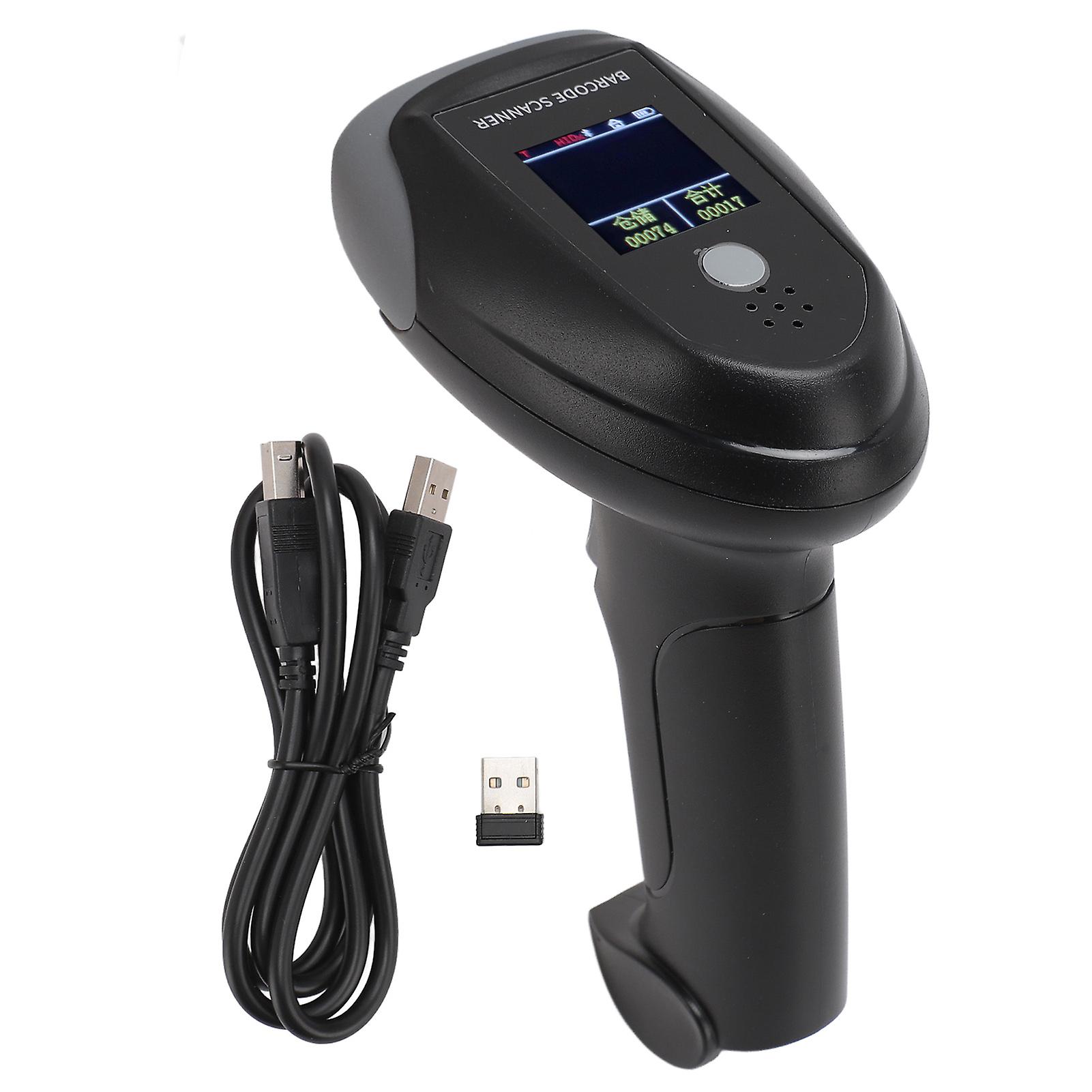 Barcode Scanner Wired USB Wireless 2.4G Bluetooth Handheld 1D 2D QR Barcode Scanner for Store Supermarket Warehouse