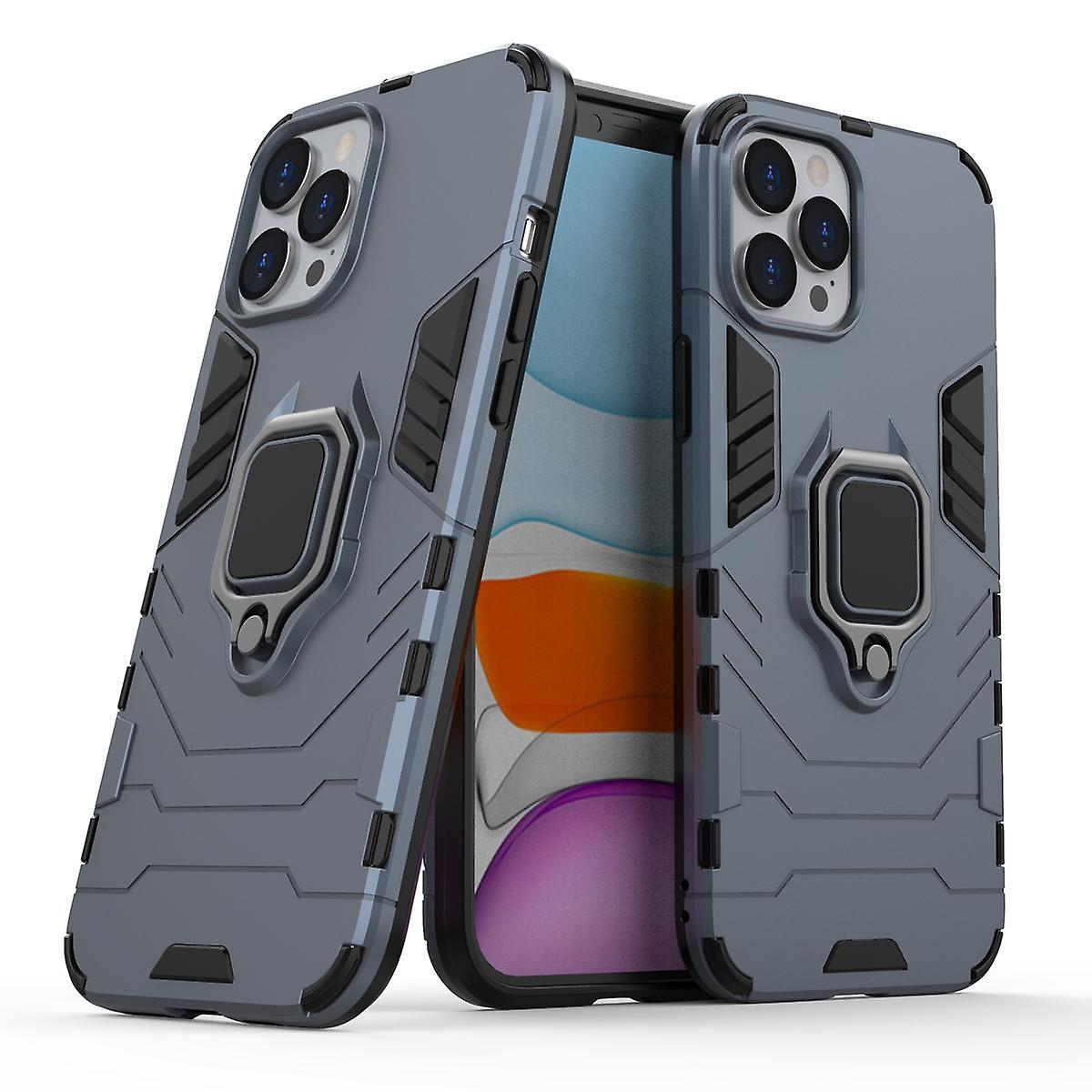 Shockproof Magnetic With Ring Stand Cover Case For iPhone12 Pro
