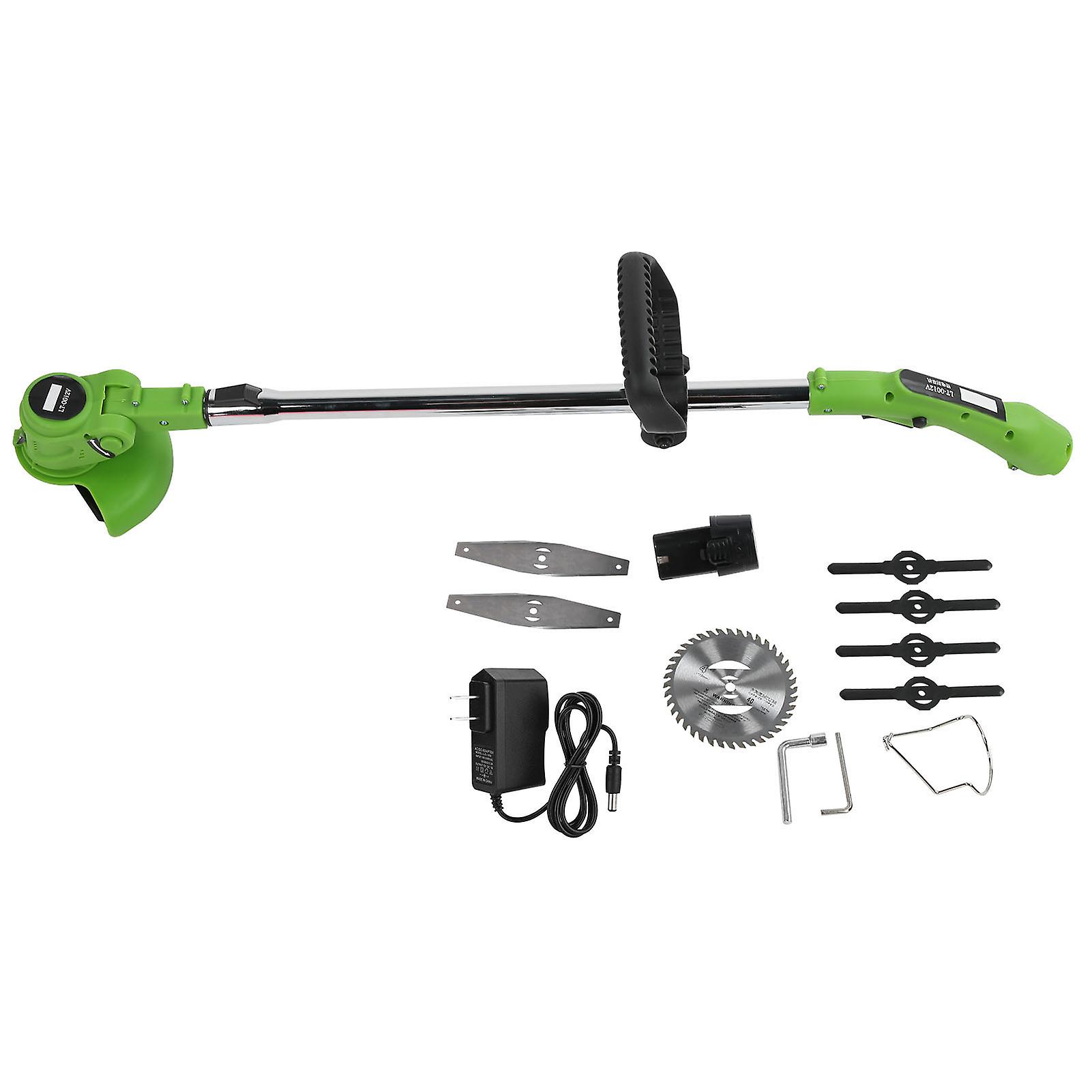 HILDA Electric Lawn Mower 12V Stretchable Rechargeable Glass Weed Trimmer