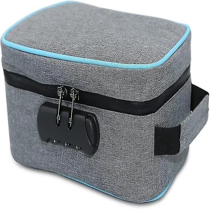 Odor-Proof Storage Bag with Combination Lock and Odor Absorb