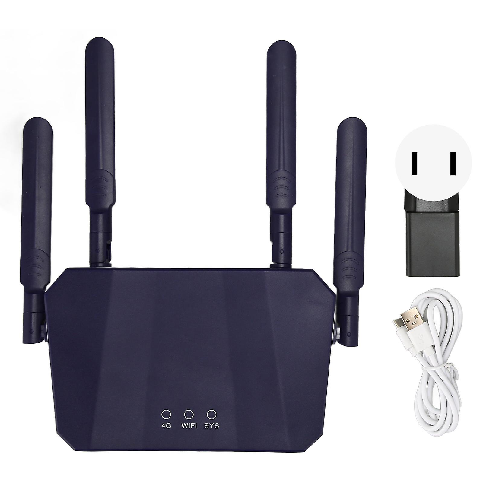 4G LTE Wireless Router 300Mbps: High-Speed Mobile WiFi Hotspot with SIM Slot for Home/Office