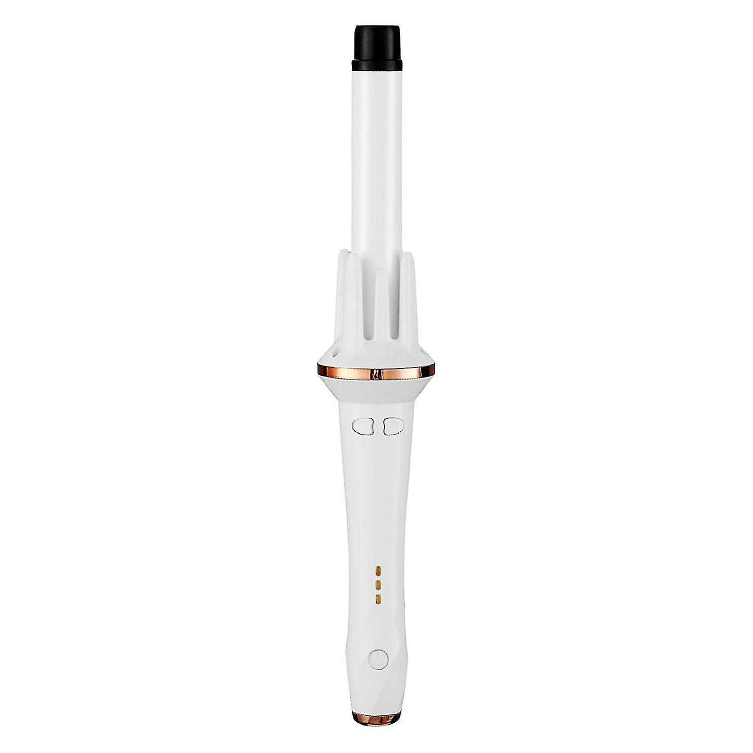 Helautomatisk locktång artefakt elektrisk rotation skadar inte hår Perm Automatisk roterande C