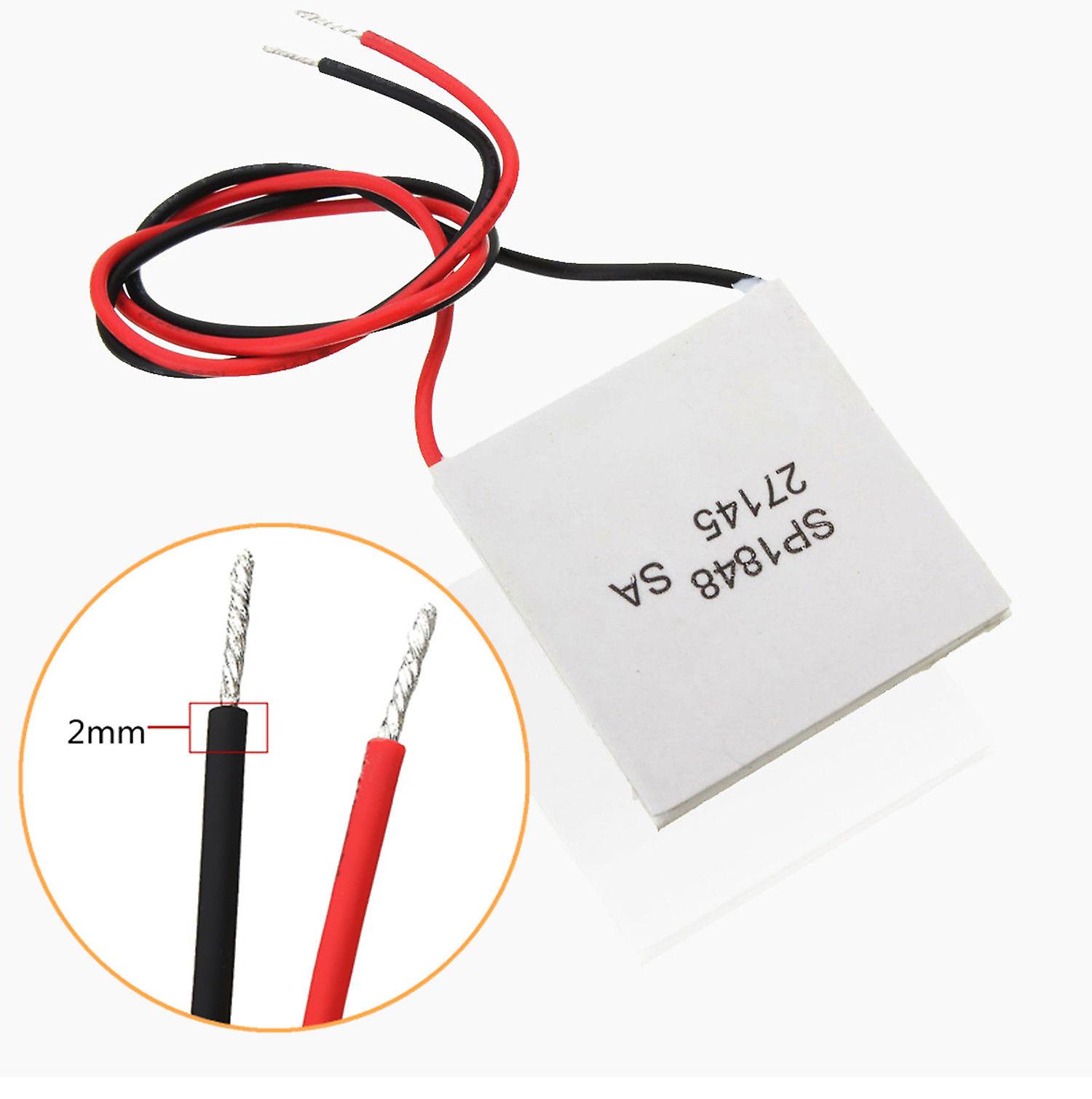 White 40*40mm Thermoelectric Power Generator Peltier TEG Module High Temperature 150℃