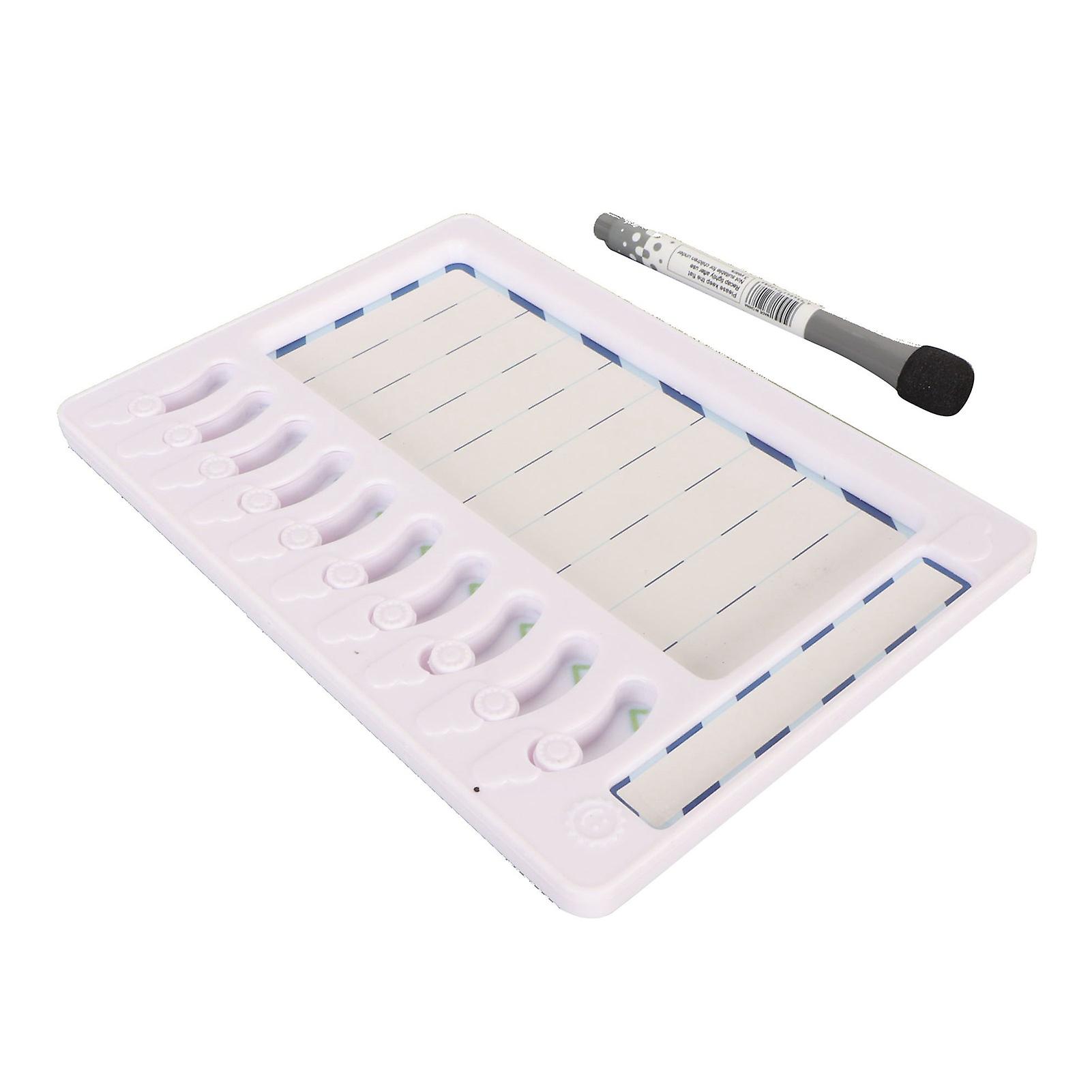 Erasable Chore Chart Multipurpose Fun Reusable Magnetic Dry Erase Chore Board for Kids Daily Routine to Do List