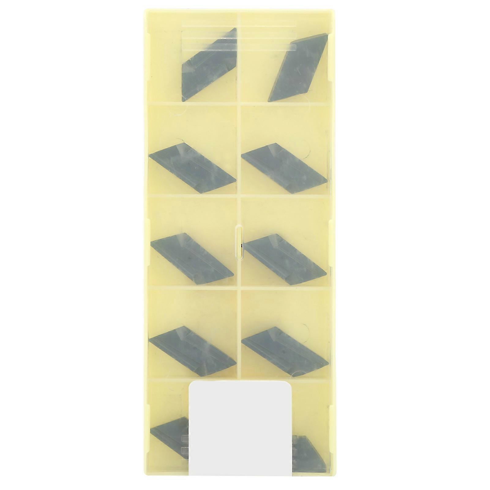 10pcs Cnc Insert Lathe Turning Tool Blade Cemented Carbide Knux160405r11 Lf6018