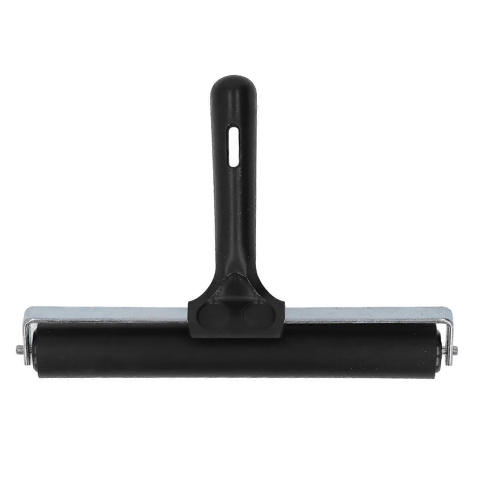 20cm Soft Rubber Brayer Roller: Ideal for Printmaking, Painting, and Crafting Applications