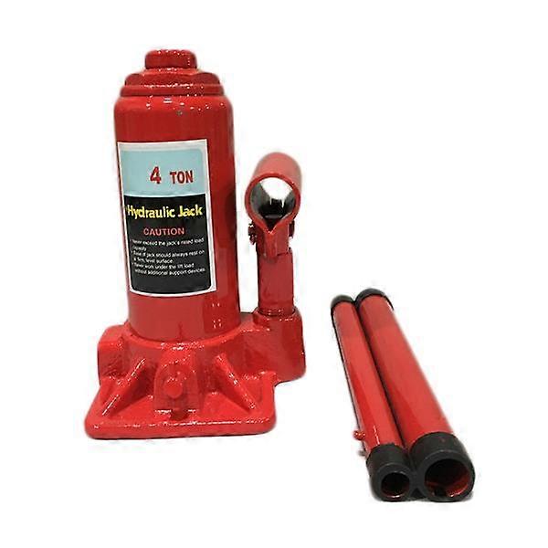 4 Ton Hydraulic Bottle Jack Red 14099