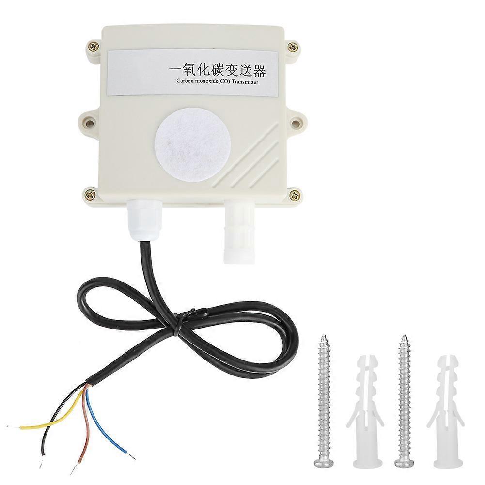 Wall Mounted Carbon Monoxide Transmitter Temperature Humidity CO Gas Sensor Detector 485 NO.7032