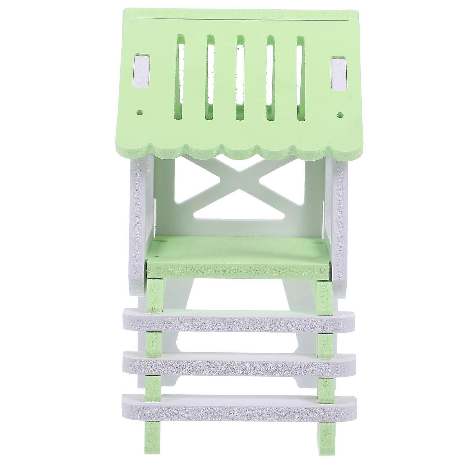 1 Set of Hamster House Small Animal Hideout Nest Guinea Pig Hideaway Hut With Ramp