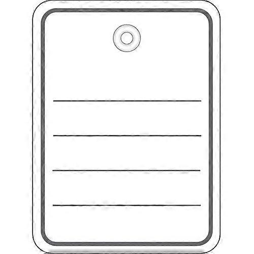 Étiquettes de marchandise Herma de haute qualité, 40 x 50 mm, avec œillet et ficelle, lot de 1 000 pièces