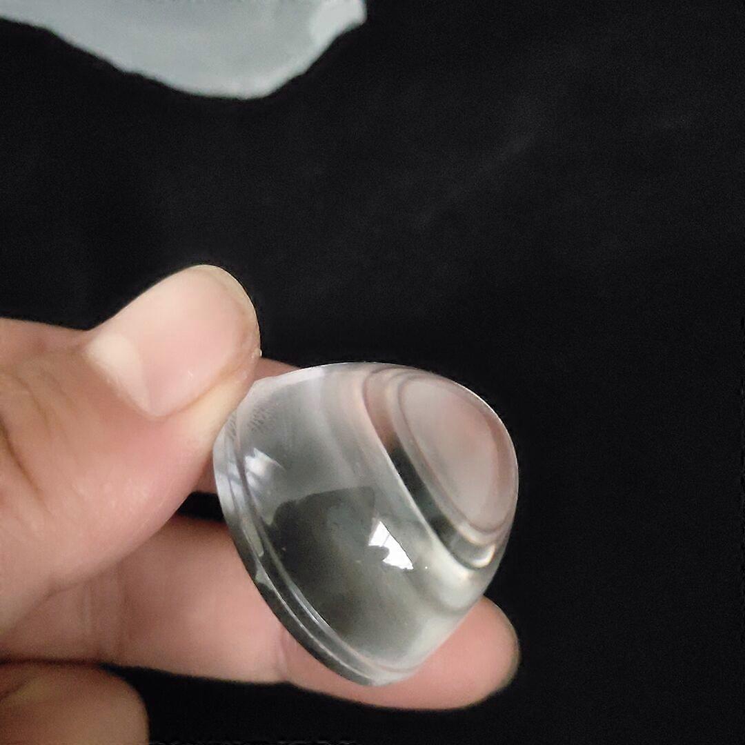 Led Super-concentrating Cob Lamp Bead Lens Car Lamp Plano-convex A Beam Of Light Lens Diameter 33mm Plano Convex Lens