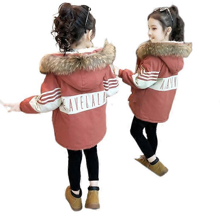 Girls' Jacket Winter Parka Warm Coat