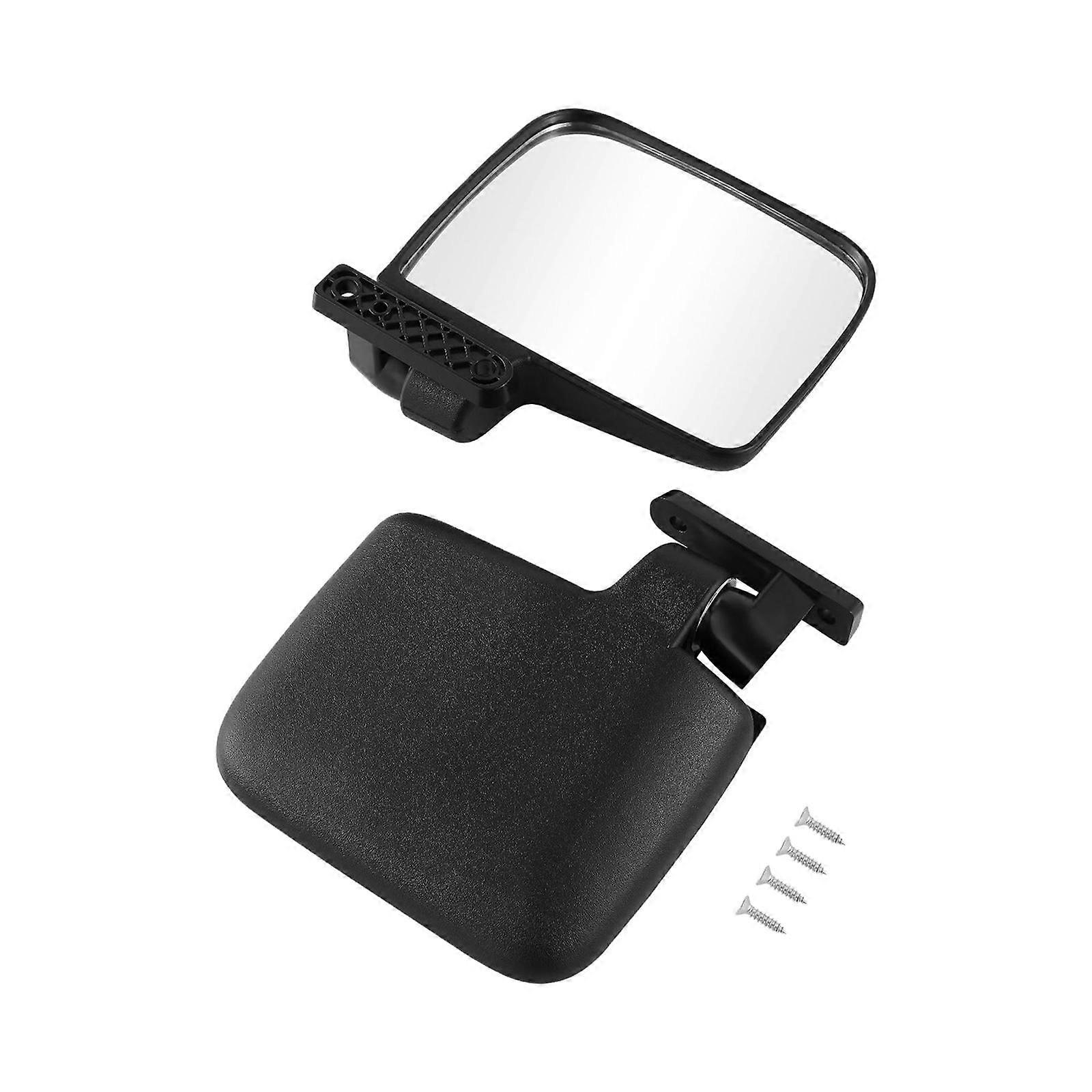 2 Pieces Golf Carts Mirrors Sturdy Universal Convenient Installation Folding