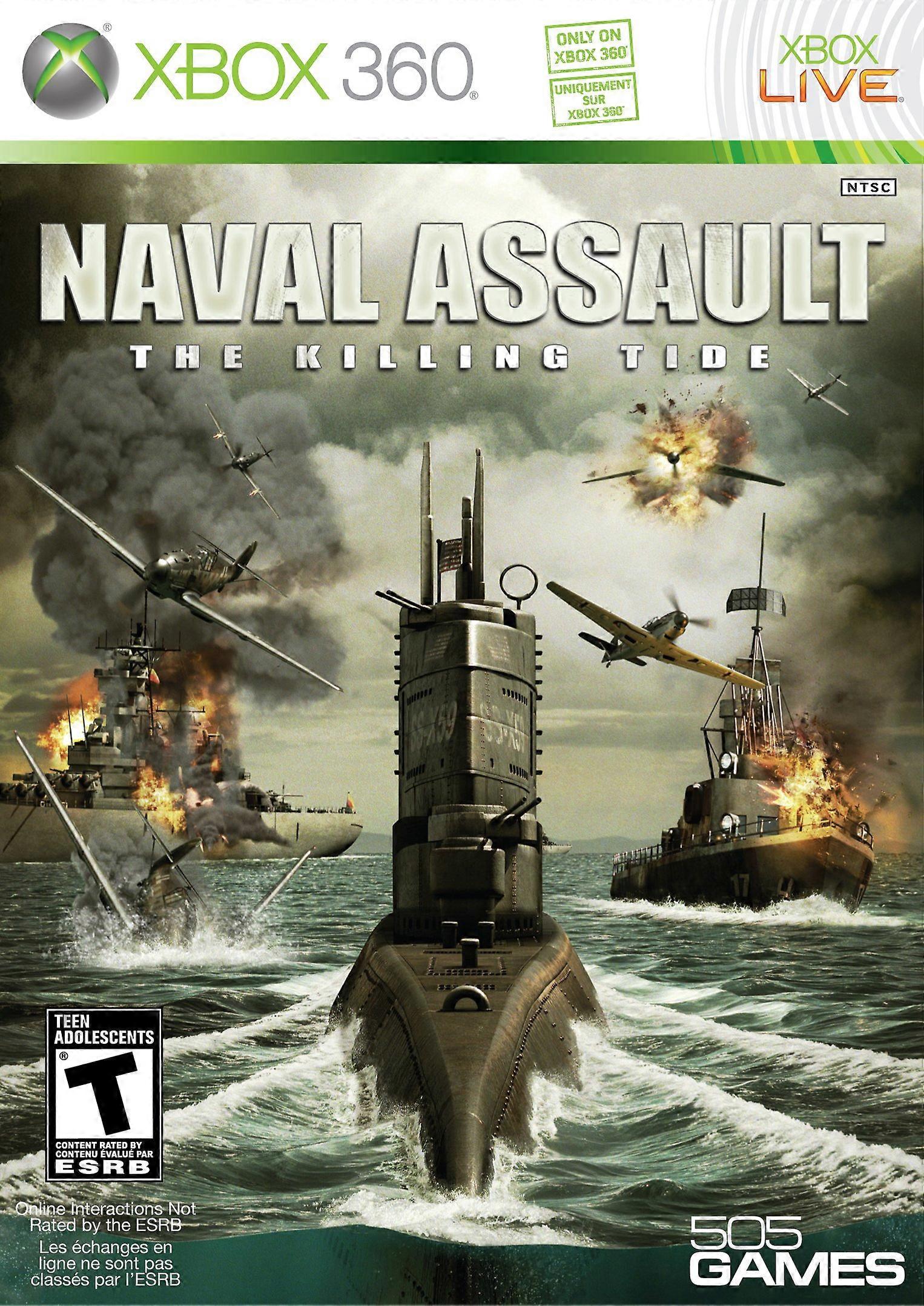 Naval Assault Killing Tide  Game -  - PAL - New & Sealed