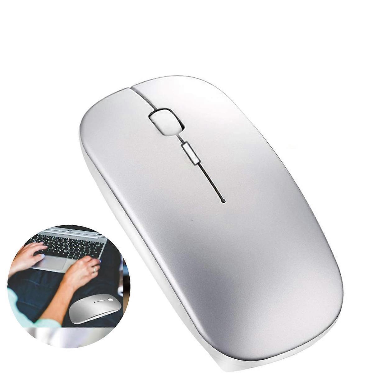 Bluetooth Mouse - Silent Rechargeable Wireless Mouse