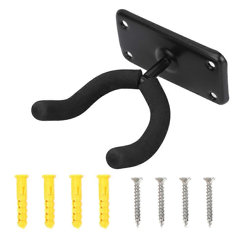 Väggmonterad gitarrhängare platsbesparande hängare för gitarr ukulele violin bas