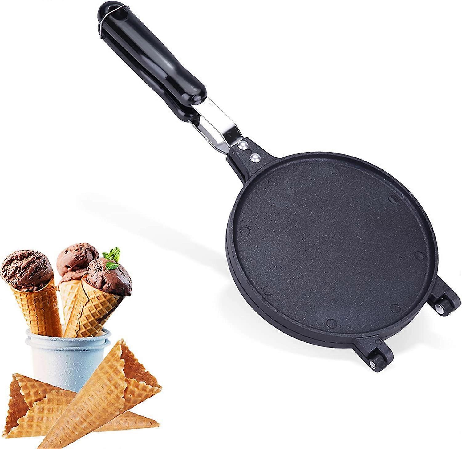 Kitchen Baking Tools Double Pan Biscuit Egg Roller Home Crispy Baking Pan