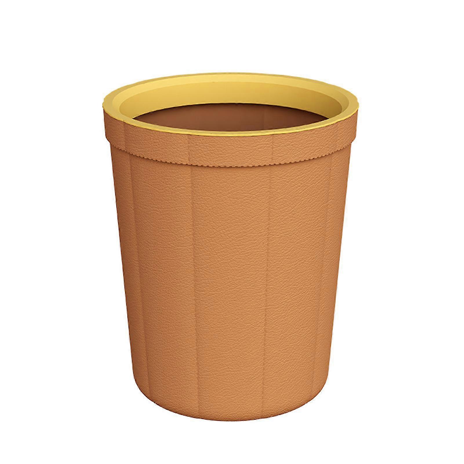 Garbage Bin With Pressure Ring Plastic Desktop Garbage Can With Pressure Ring Suitable For Most Trash Bag