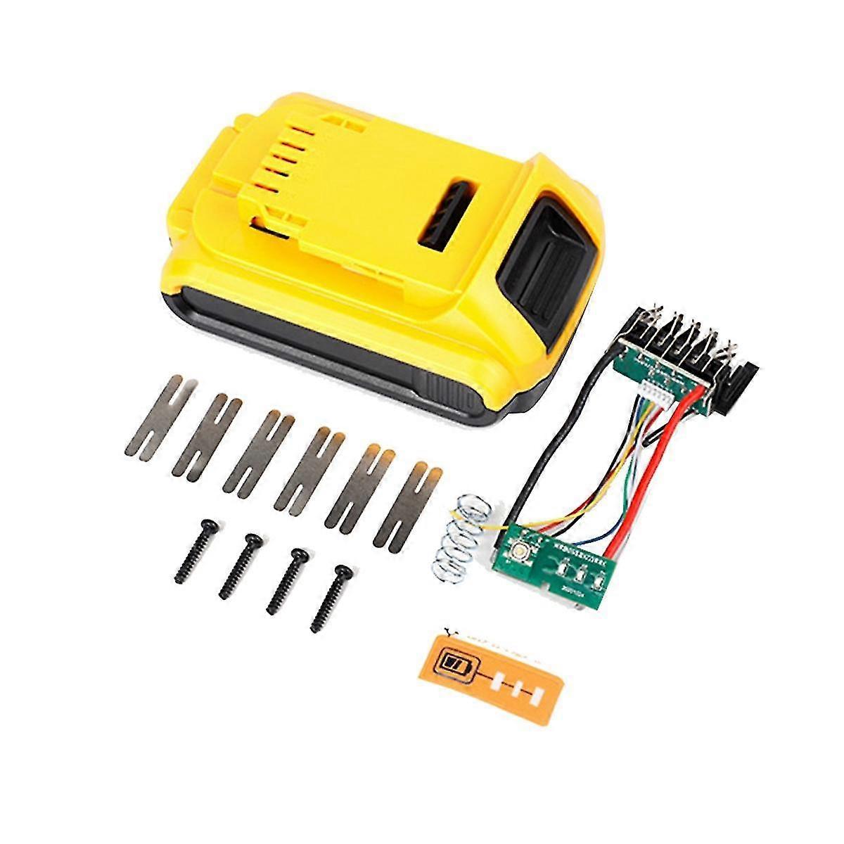 Battery Plastic Case+18650 Lithium Battery Protective Board For 5-cell Battery Case Kit