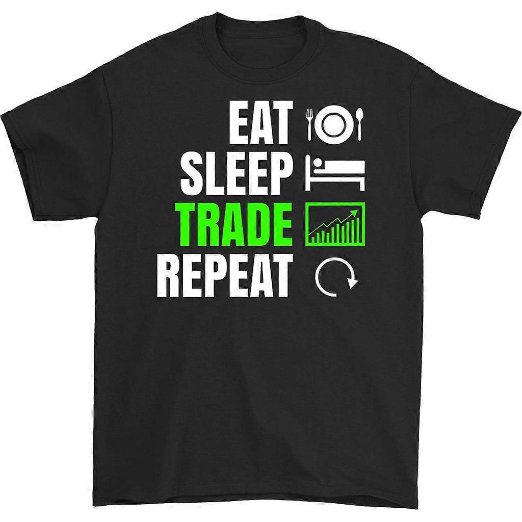 Eat Sleep Trade Repeat T-shirt