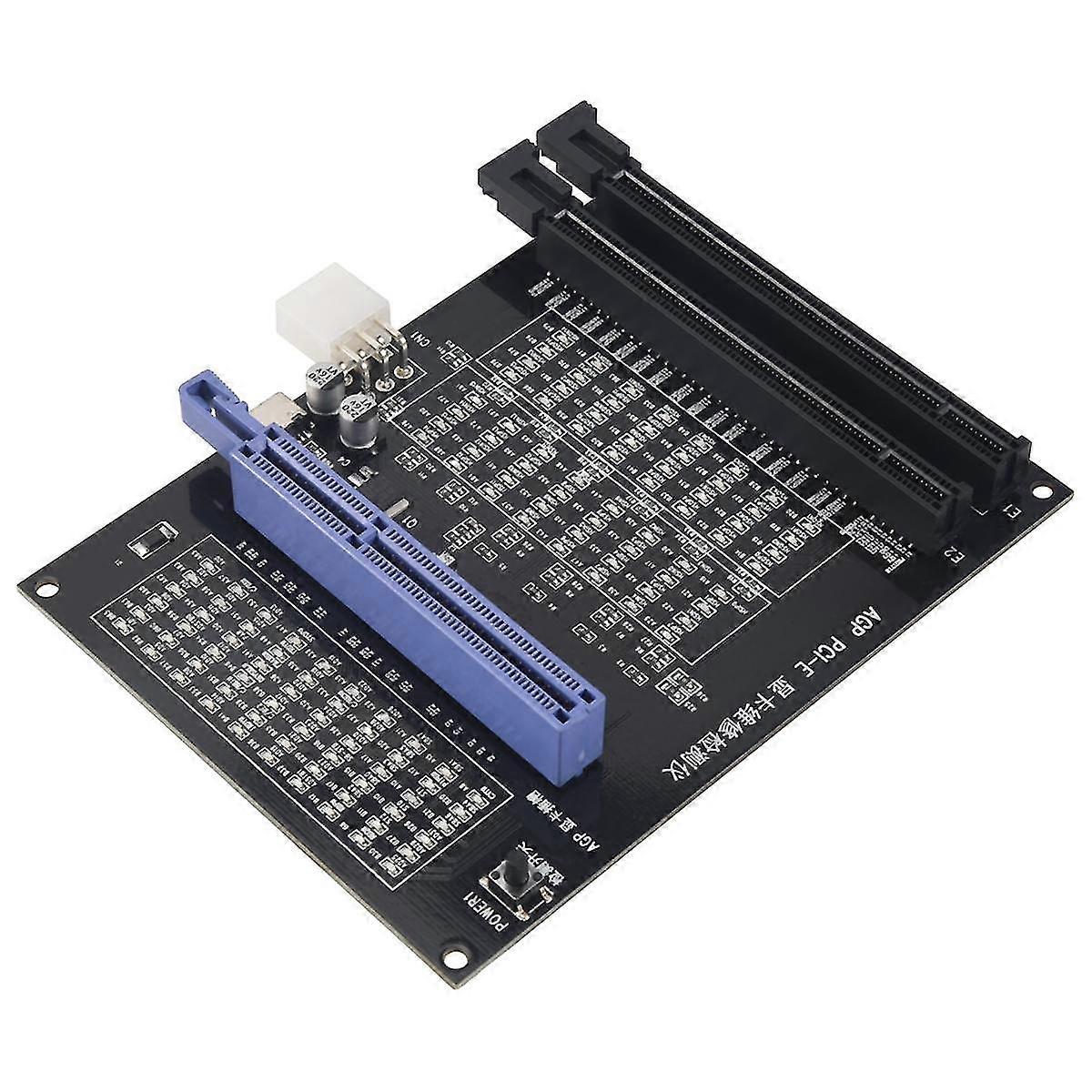 AGP PCI-E X16 Dual- Display Image Video Card Checker Tester Graphics Card Diagnostic Tool