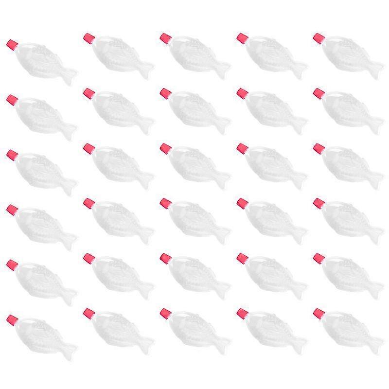 100 Pcs Disposable Seasoning Container Plastic Condiment Bottles Empty Bottle