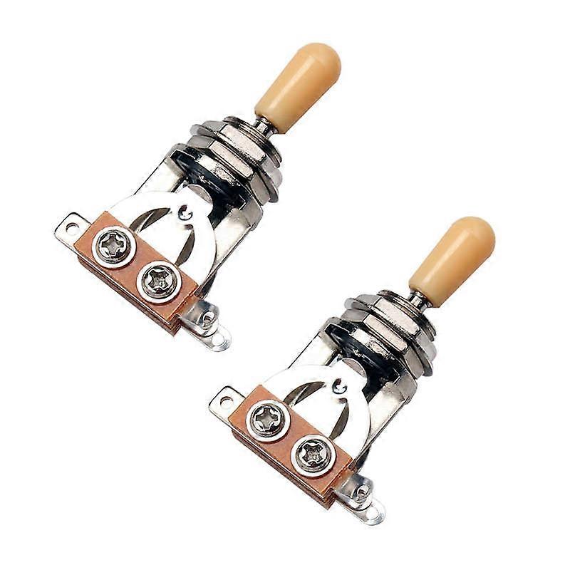Metric 3 Way Short Straight Guitar Pickup Selector Toggle Switch Knob For Lp Electric Guitar Parts