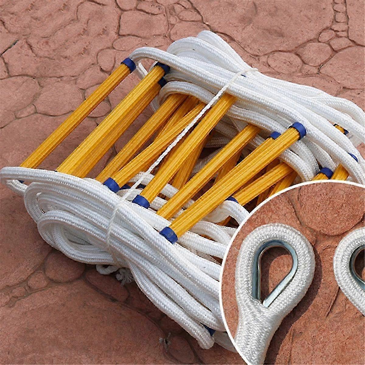 Rope Ladder, Emergency Fire Escape Ladder, Flame Retardant Rope Ladder ...