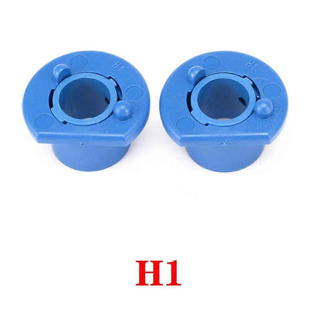 2PCS ABS H1 H4 Car LED Headlight Lamp Bulb Base Headlight Bulb Adapter Sockets Retainer Holder For Halogen Capsule Headlamps