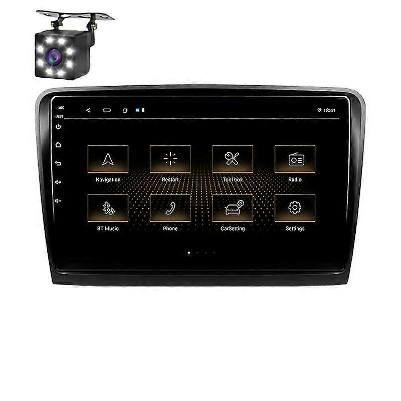 Android Auto For Skoda Superb 2 B6 2008 - 2015 Car Multimedia Radio Wireless Carplay Navigation