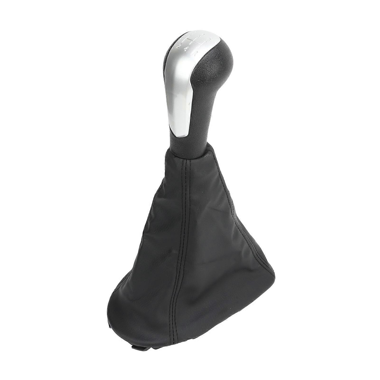 Gear Shift Knob Cover Kit with Shift Knob Boot Dust Cover Repalcement for Chevy Spark