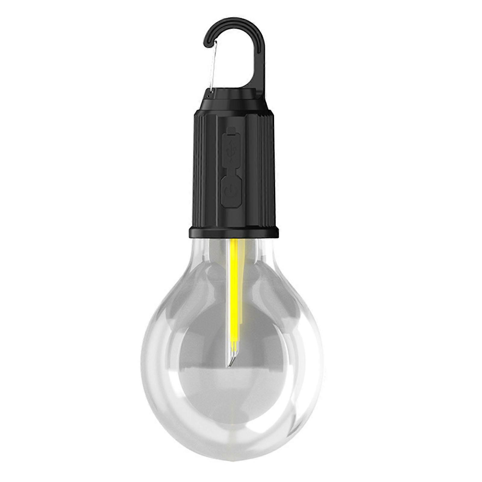 3 Gears LED Camping Light Multifunctional Type-C Charging Tent Lamp for Hiking Picnic