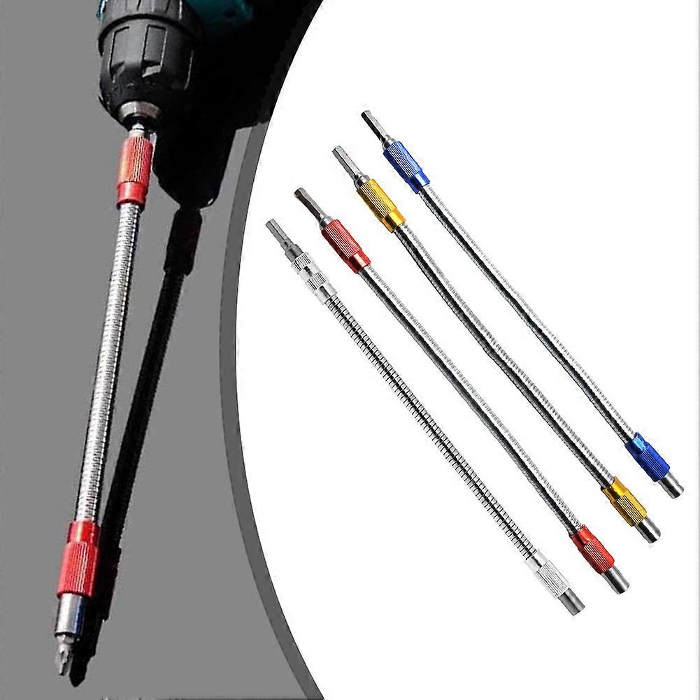 Metal Flexible Drill Bit Drill Bit Extension Extended Screwdriver Drill Bit Driver Ratchet Screwdriver Extend Rod
