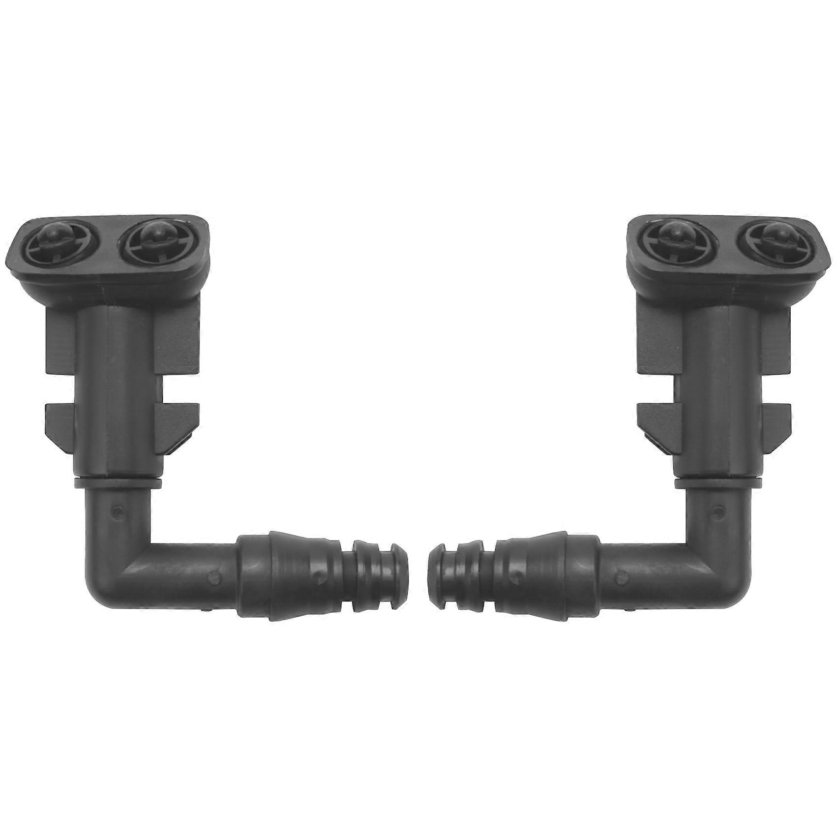 2Pcs Headlight Washer Wipers Nozzle for Opel C 9186049 9186050